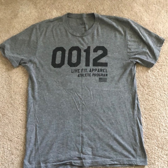 LVFT Other - LVFT 0012 Tee. charcoal heather.